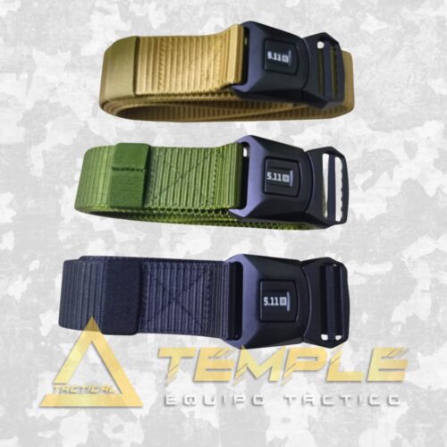 CINTURON EXTRACCION RAPIDA CHAPA TIPO BOTON PUSH /5.11 AJUSTABLE